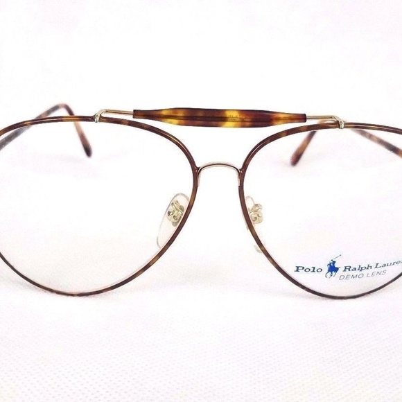 Polo Sports VI Tortoise Aviator YG/077 Eyeglasses - Picture 2 of 6